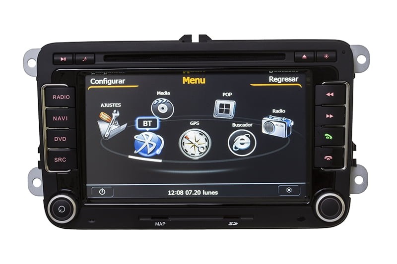 CENTRAL MULTIMÍDIA VOLKSWAGEN NOVO GOL G7