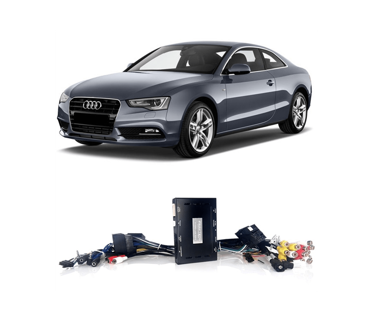 INTERFACE DESBLOQUEIO DE TELA AUDI A5 COM DVD 2010 A 2014 FAAFTECH FT-VIDEO-LVDS AUD10