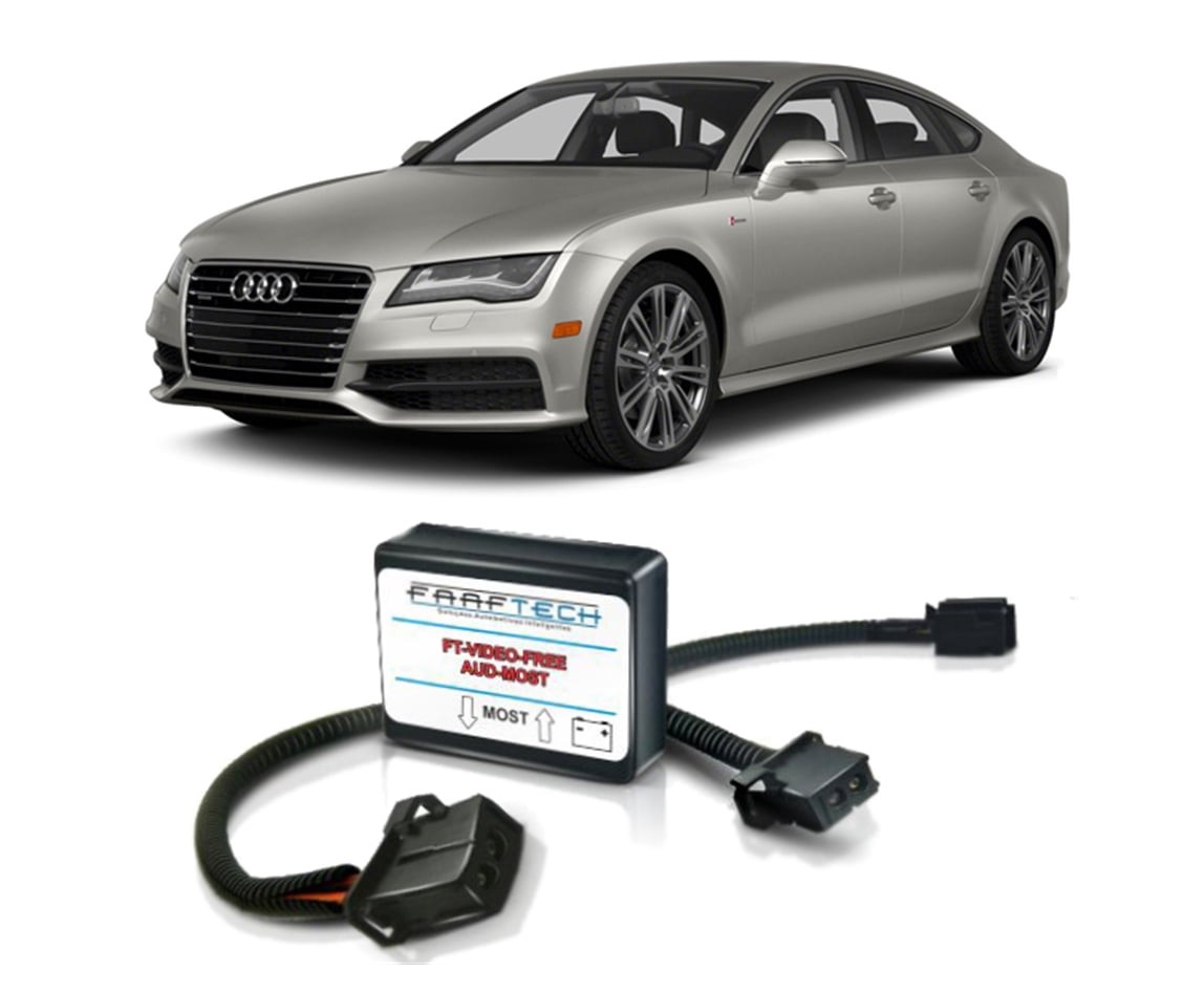 INTERFACE DESBLOQUEIO DE TELA AUDI A7 2011 EM DIANTE FAAFTECH FT-VIDEO-FREE AUD-MOST