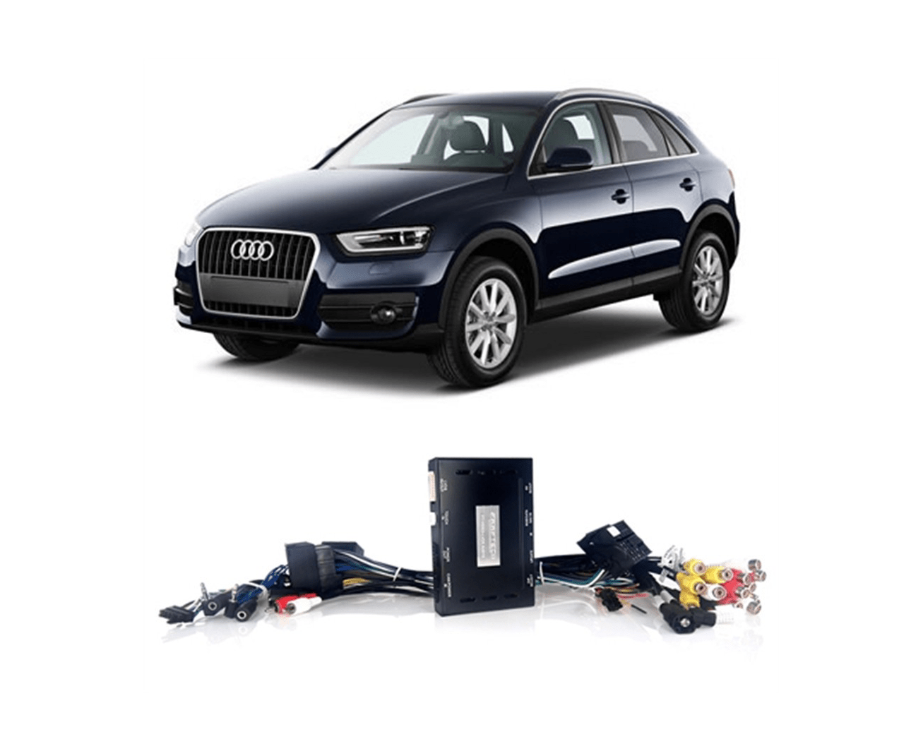 INTERFACE DESBLOQUEIO DE TELA AUDI Q3 2012 A 2016 FAAFTECH FT-VIDEO-LVDS AUD10