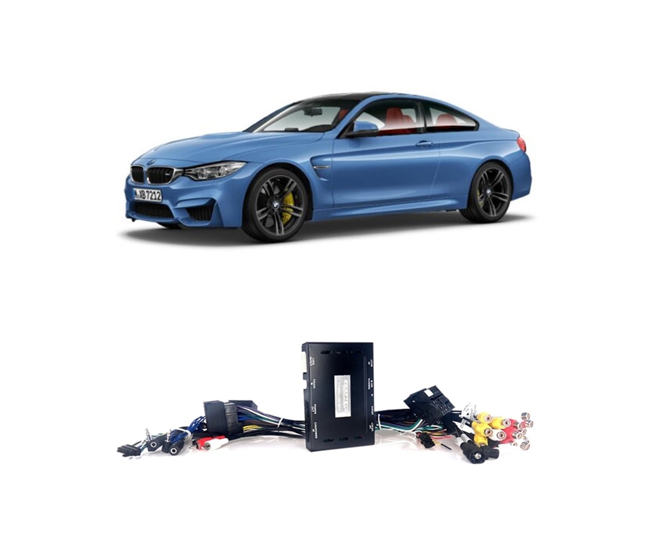INTERFACE DESBLOQUEIO DE TELA BMW M4 2014 A 2015 FAAFTECH FT-VIDEO-LVDS BM12