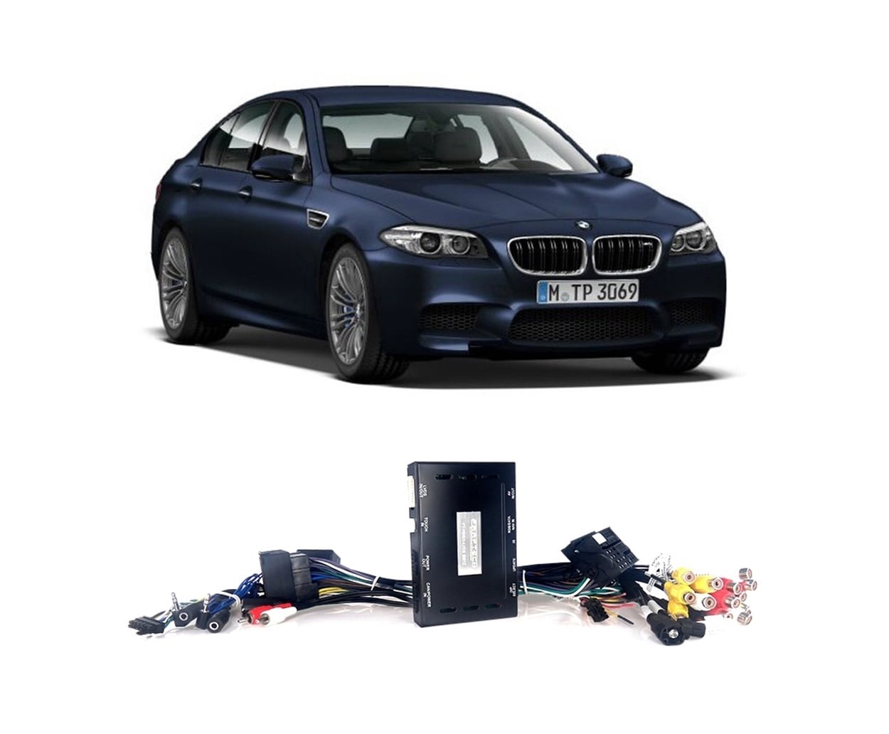 INTERFACE DESBLOQUEIO DE TELA BMW M5 2014 A 2015 FAAFTECH FT-VIDEO-LVDS BM12