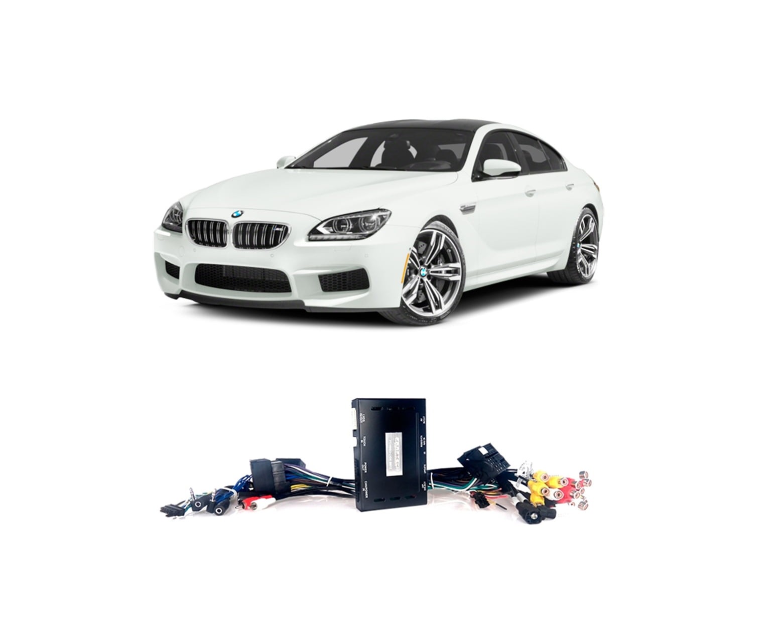 INTERFACE DESBLOQUEIO DE TELA BMW M6 2014 A 2015 FAAFTECH FT-VIDEO-LVDS BM12