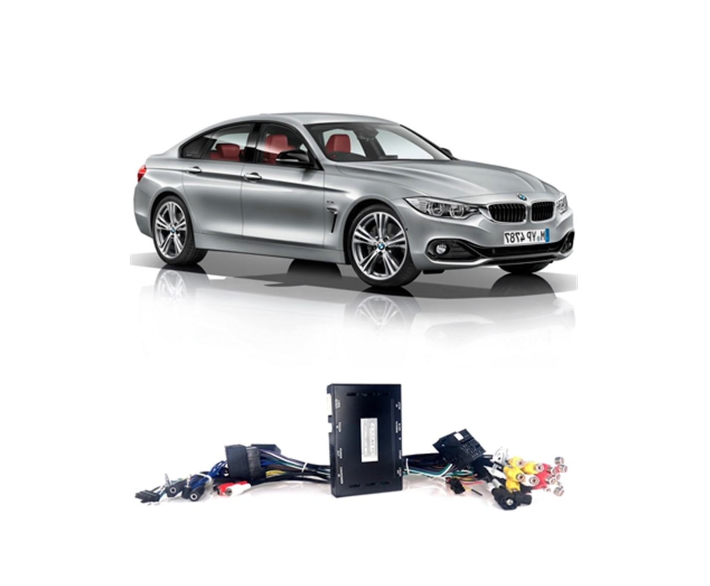 INTERFACE DESBLOQUEIO DE TELA BMW SÉRIE 4 2014 A 2015 FAAFTECH FT-VIDEO-LVDS BM12