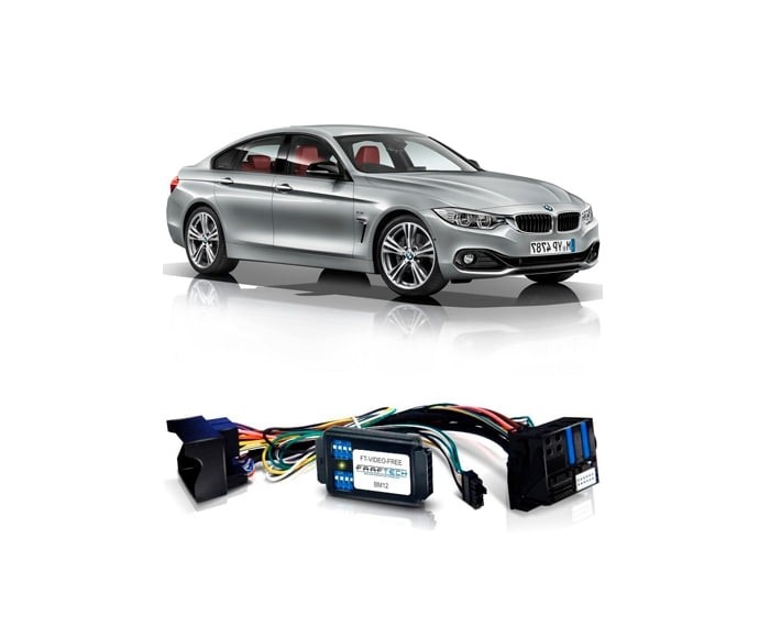 INTERFACE DESBLOQUEIO DE TELA BMW SÉRIE 4 2014 EM DIANTE FAAFTECH FT-VIDEO-FREE BM12