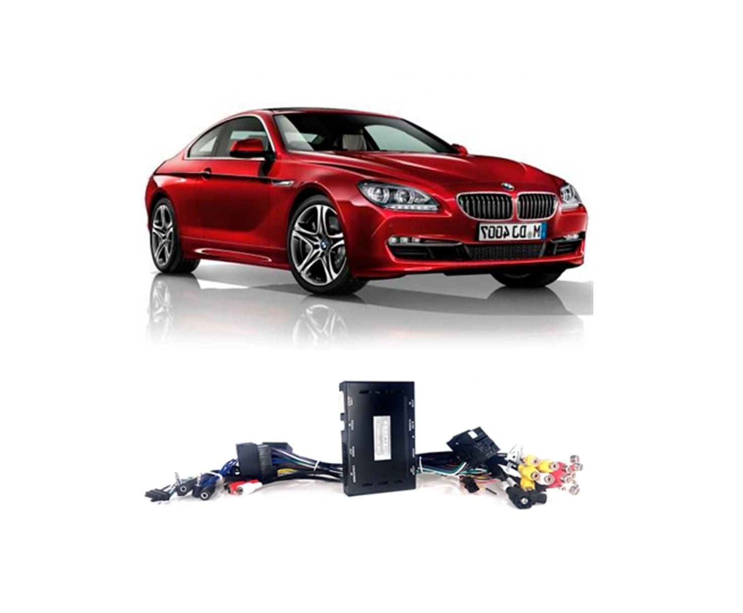 INTERFACE DESBLOQUEIO DE TELA BMW SÉRIE 6 2014 A 2015 FAAFTECH FT-VIDEO-LVDS BM12