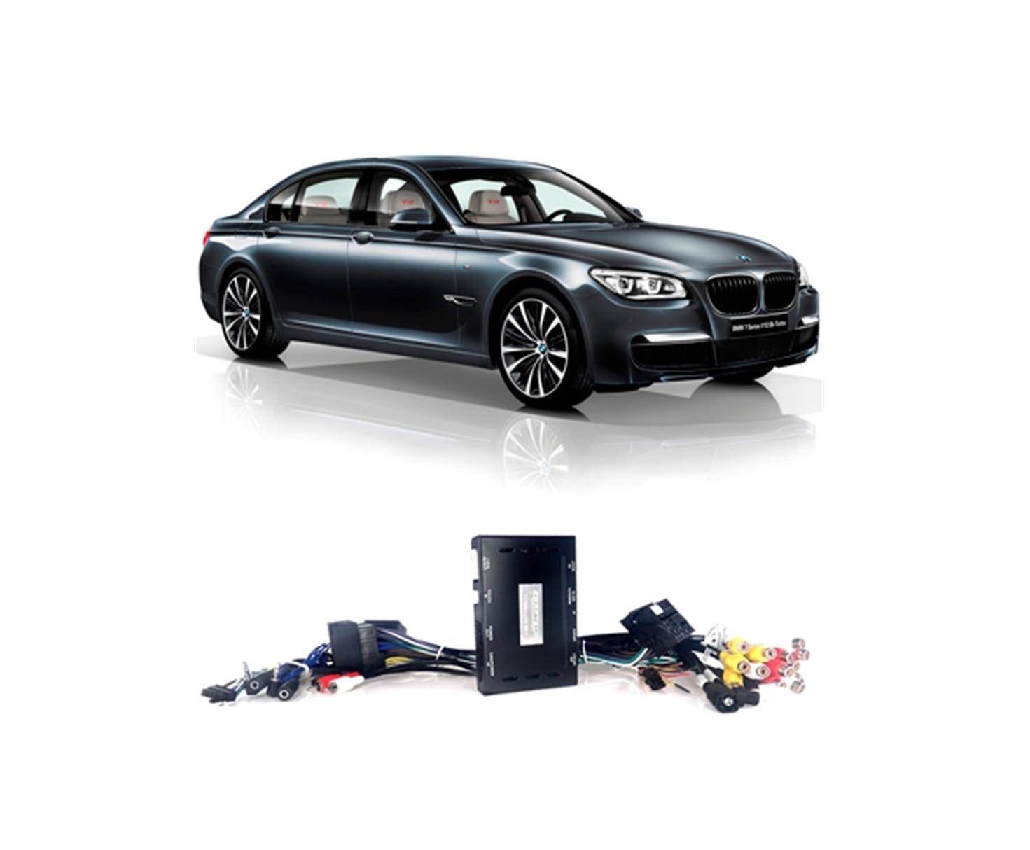 INTERFACE DESBLOQUEIO DE TELA BMW SÉRIE 7 2013 A 2015 FAAFTECH FT-VIDEO-LVDS BM12