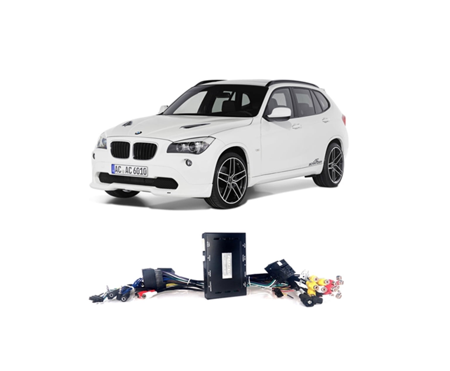INTERFACE DESBLOQUEIO DE TELA BMW X3 2014 A 2015 FAAFTECH FT-VIDEO-LVDS BM12