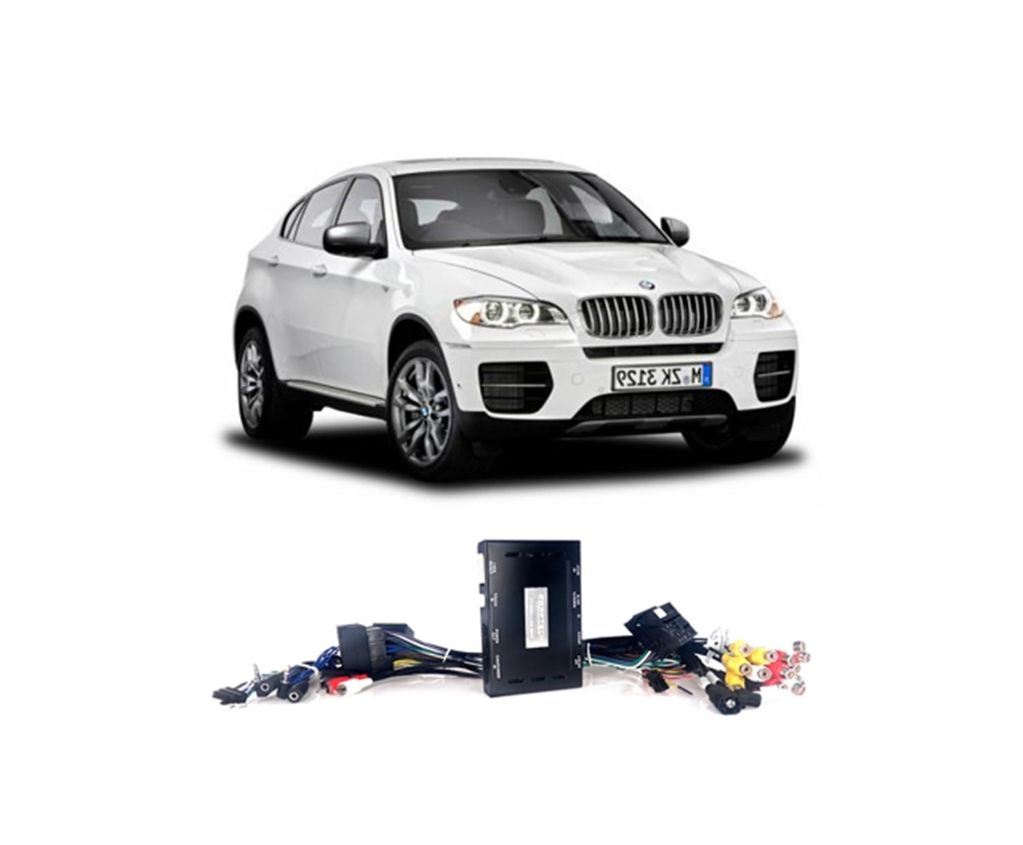 INTERFACE DESBLOQUEIO DE TELA BMW X6 2015 FAAFTECH FT-VIDEO-LVDS BM12