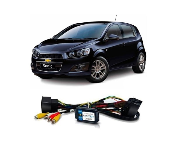 INTERFACE DESBLOQUEIO DE TELA GM SONIC 2014 EM DIANTE FAAFTECH FT-VIDEO-FREE GM LAN