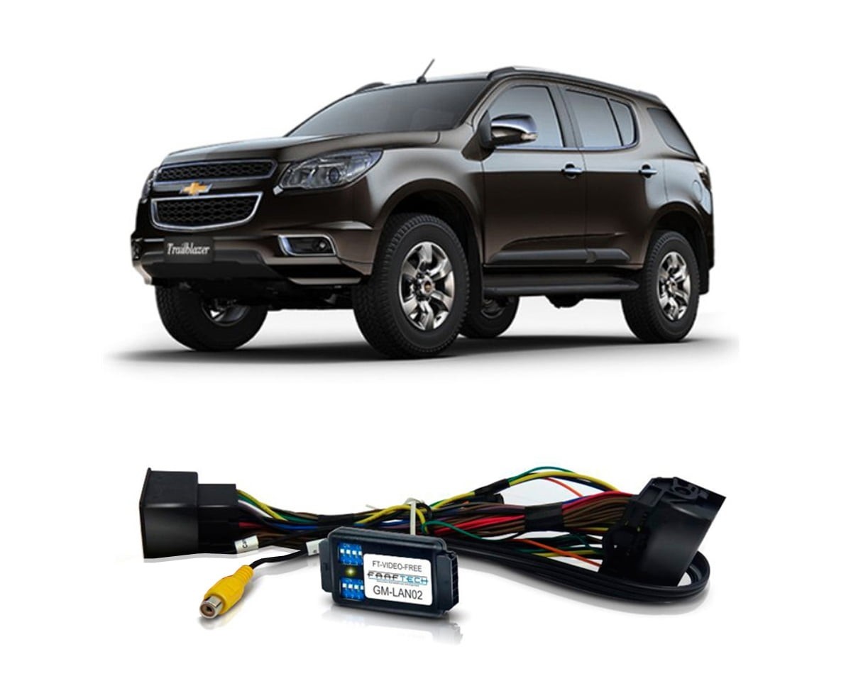 INTERFACE DESBLOQUEIO DE TELA GM TRAILBLAZER 2014 EM DIANTE FAAFTECH FT-VIDEO-FREE GM LAN02