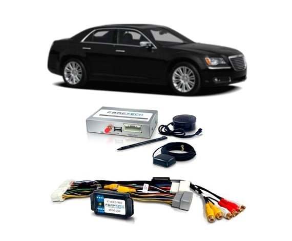 INTERFACE DESBLOQUEIO DE TELA CHRYSLER 300C ATÉ 2010 FAAFTECH FT-VIDEO-FREE MYGIG LOW + MÓDULO GPS FAAFTECH FT-GPS-UNIV