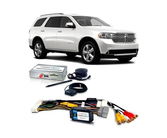 INTERFACE DESBLOQUEIO DE TELA DODGE DURANGO 2011 EM DIANTE FAAFTECH FT-VIDEO-FREE MYGIG HI + MÓDULO GPS FAAFTECH FT-GPS-UNIV