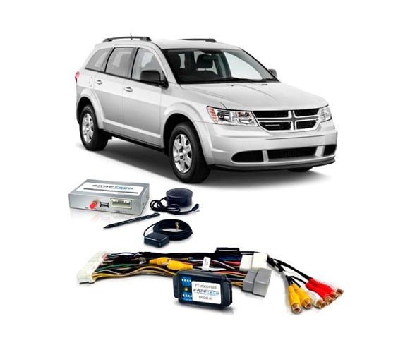 INTERFACE DESBLOQUEIO DE TELA DODGE JOURNEY ATÉ 2010 FAAFTECH FT-VIDEO-FREE MYGIG HI + MÓDULO GPS FAAFTECH FT-GPS-UNIV