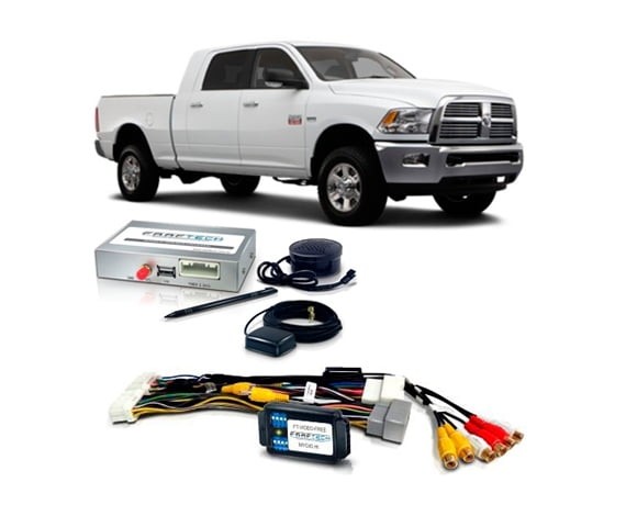 INTERFACE DESBLOQUEIO DE TELA DODGE RAM 2009 A 2012 FAAFTECH FT-VIDEO-FREE MYGIG HI + MÓDULO GPS FAAFTECH FT-GPS-UNIV