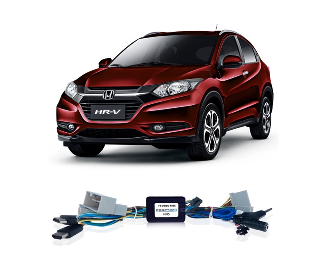 INTERFACE DESBLOQUEIO DE TELA HONDA HRV 2015 EM DIANTE FAAFTECH FT-VIDEO-FREE HND