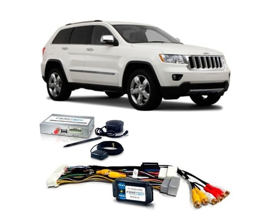 INTERFACE DESBLOQUEIO DE TELA JEEP CHEROKEE 2012 ATÉ 2013 FAAFTECH FT-VIDEO-FREE MYGIG HI + MÓDULO GPS FAAFTECH FT-GPS-UNIV