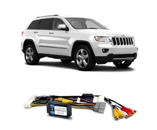 INTERFACE DESBLOQUEIO DE TELA JEEP GRAND CHEROKEE 2008 ATÉ 2010 FAAFTECH FT-VIDEO-FREE MYGIG LOW