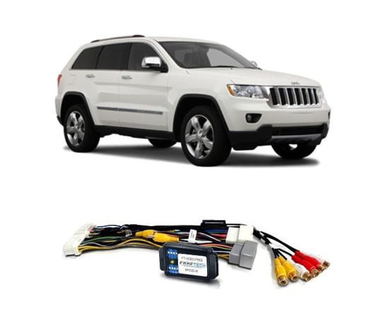 INTERFACE DESBLOQUEIO DE TELA JEEP CHEROKEE 2012 ATÉ 2013 FAAFTECH FT-VIDEO-FREE MYGIG HI