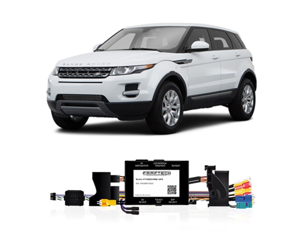 INTERFACE DESBLOQUEIO DE TELA RANGE ROVER EVOQUE 2016 FAAFTECH FT-VIDEO-FREE LR15