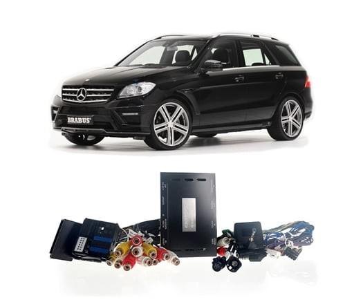INTERFACE DESBLOQUEIO DE TELA MERCEDES CLASSE ML 2012 A 2015 FAAFTECH FT-VIDEO-LVDS MB12