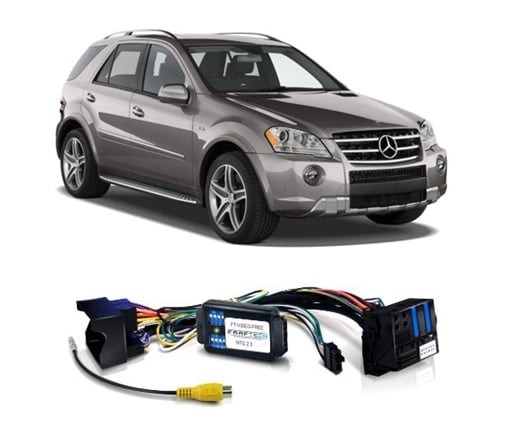 INTERFACE DESBLOQUEIO DE TELA MERCEDES ML 2009 ATÉ 2011 FAAFTECH FT-VIDEO-FREE NTG2.5
